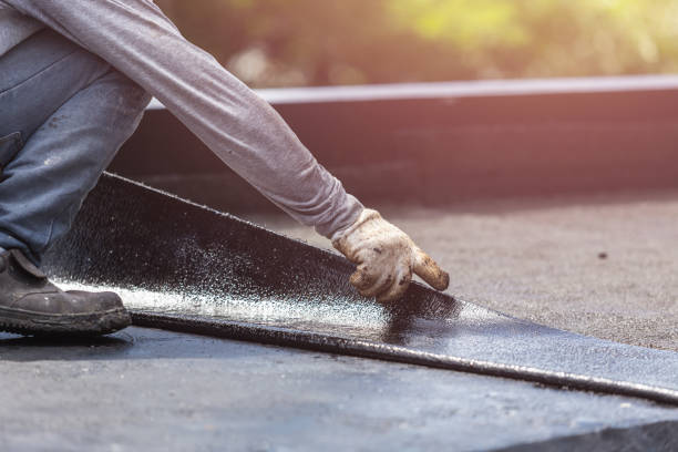 Professional Waterproofing technician working in Lexington, MN